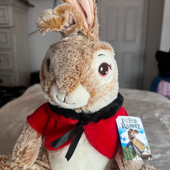 Other - Peter Rabbit Plush Toy with Red Cape